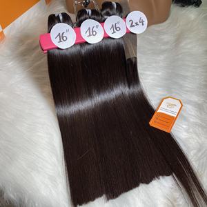 Extensiones de cabello real liso de hueso sedoso de donantes vietnamitas de alta calidad sin procesar para mujeres - Product Image 4
