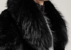 Custom Plus Size <b>Men</b> Coat Modest Winter <b>Jackets</b> With Big Collar Fluffy <b>Men</b> Faux Fur Coat Man <b>Long</b> Coat With Fur - Product Image 2