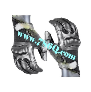 Guantes de cuero táctico para hombre, manoplas duras para motocicleta, deportes, Invierno - Product Image 1