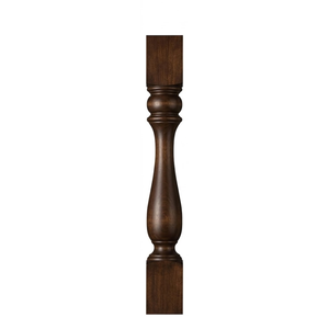 Colonnes décoratives en bois pour support d'îlot de cuisine et fabrication de meubles contemporains, pieds d'îlot en bois massif - Product Image 1