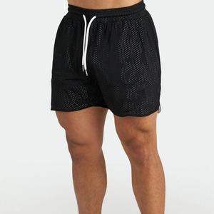 Pantalones cortos deportivos para hombre, pantalones cortos de entrenamiento transpirables de secado rápido - Product Image 4