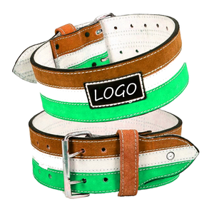 synthetic leather new Weight Lifting Dipping <b>Belt</b> Dip <b>Chain</b> Pull Ups - Product Image 1