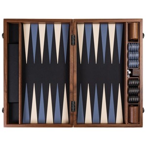 Customized Handmade Eco-Friendly Durable Luxury PU Leather Foldable <b>Backgammon</b> <b>Set</b> Over14 Years Educational Intelligence - Product Image 5