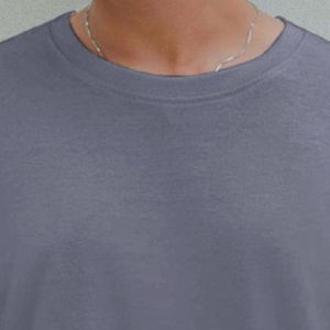 Camisetas deportivas de manga corta de secado rápido 100% algodón de alta calidad con cuello redondo para hombre, para gimnasio, entrenamiento, fitness, correr, OEM, ODM - Product Image 2