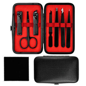 10 in 1 Stainless Steel <b>Manicure</b> Nail Clipper <b>Kit</b> with Case-Portable Professional Nail Care Tools for Adults-Anaaif Enterprises - Product Image 1
