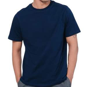 Camiseta Básica de Alta Calidad para Hombre, Color Sólido, 100% Algodón, Manga Corta, Cuello Redondo, Ropa Casual, Fabricante de Camisetas con Estampado Personalizado - Product Image 6