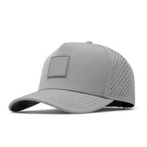 Casquette de golf en nylon avec logo en caoutchouc personnalisé, bonnet pour femmes et hommes, 5 panneaux, imperméable, respirant, haute qualité, performance sportive - Product Image 3