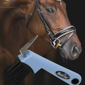 Herramienta Profesional Reutilizable de Acero Inoxidable para Limpiar Pezuñas de Caballo, con Agarre Suave y Fuerte, Cepillo Esencial para el Cuidado Ecuestre - Product Image 6