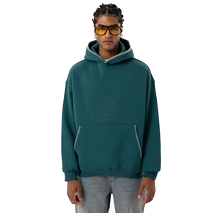 Sweat à capuche surdimensionné confortable pour hommes et femmes, coupe ample et tissu doux pour un usage quotidien - Product Image 1