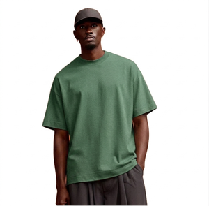 Camiseta de Manga Corta para Hombre, 260 g/m², 100% Algodón Supima, Transpirable, Corte Regular, con Impresión Puff Personalizable y Logotipo - Product Image 5