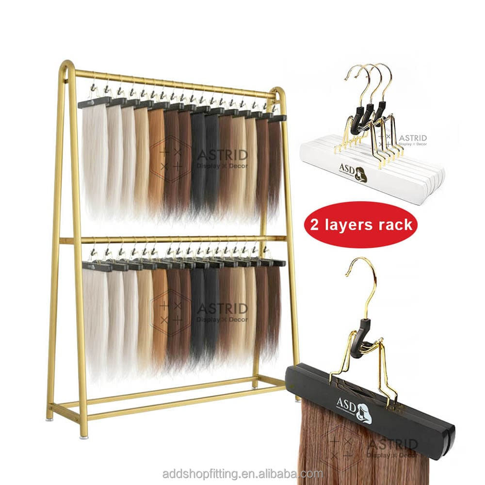 1 ชิ้น ชั้นวาง + 33 ชิ้น ไม้แขวนเสื้อโลโก้สีดำ