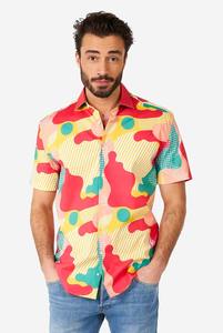 Camisa Hawaiana para Hombre, Manga Corta, Estampado Tropical, Casual de Playa, con Botones, Verano, Colorida, Floral, para Vacaciones - Product Image 6