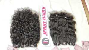 Lot de Cheveux Indiens Remy Bruts en Gros, Cheveux Humains Non Traités, Cuticules Alignées, Pointes Épaisses, Double Trame, Extension de Cheveux Humains à Tisser - Product Image 2