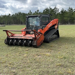 Powerful Diesel Kubota Crawler Skid Steer Loader with Heavy Duty Mulcher for Fast Land Clearing Brush Removal & High Efficiency - Product Image 3