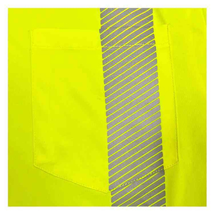 Reflective <b>Safety</b> T Shirt for Man Traffic <b>Roadway</b> Security <b>Safety</b> Shirts With Short Sleeves Work Wear T-shirt for men - Product Image 4