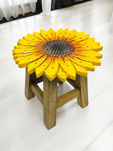 โต๊ะกาแฟไม้รูปทรงปลาโบราณแบบปรับแต่งได้ทันสมัยพืชทาสีมือหลากสีเหมาะสำหรับเด็กเล่นเหมาะกับห้องนั่งเล่น - Product Image 5