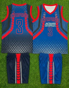 Uniformes de baloncesto de diseño personalizado, precio competitivo, buena calidad, secado rápido, 100% poliéster, en venta. - Product Image 1