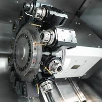 Tour de tournage et de fraisage CNC avec structure de tournage-fraisage à haute rigidité pour composants filetés et arbres en acier inoxydable LK-200MY