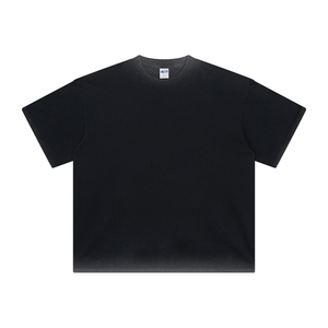 T-shirts Homme Vintage Oversize Délavés à l'Acide Col Rond Manches Courtes Décontractés 100% Coton Jersey Lavé aux Enzymes Imprimé – Vente en Gros - Product Image 5