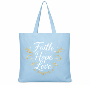 COTTON VOYAGE Canvas Shopping Tote <b>Bag</b> <b>Large</b> Blue <b>Shoulder</b> Handled <b>bag</b> Daily Use Reusable Grocery <b>Bag</b> Custom Printed <b>bag</b> - Product Image 1
