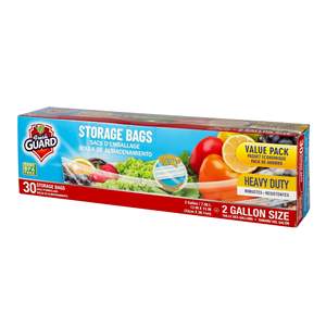 Lot de 30 sacs de conservation alimentaire refermables ultra-résistants pour trier et conserver les aliments frais - Product Image 5