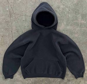 Sudadera con capucha corta de manga larga para mujer con bloques de color y diseño cruzado - Product Image 6