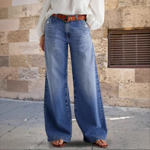 Jeans Skinny Extensibles Taille Haute pour Femme – Pantalon Slim en Denim Confortable et Ajusté – Vêtements Décontractés Tendance pour Dames – Vente en Gros - Product Image 4