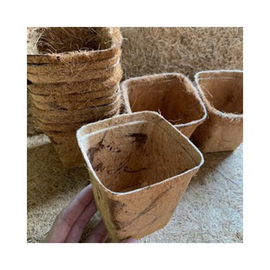 Pot de culture en fibre de coco EcoHarvest, solution de culture sans plastique - Product Image 1