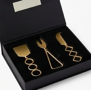 Elegant Cheese Knife And Butter Spatula Set Stainless Steel With Metallic Gold Handles Perfect For Stylish Kitchen Dining - Product Image 4
