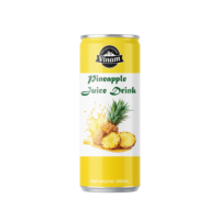 Minuman Terlaris Jus Delima Segar Kaleng 240ml/330ml Layanan Label Pribadi OEM/ODM