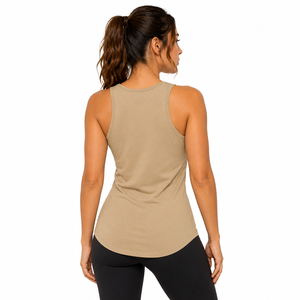 woman tank <b>top</b> lightweight breathable construction flexible fit designed for sports gym <b>walking</b> travel and casual daily outfits - Product Image 3