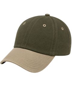 Manufacturer Custom Olive Green And Beige Two Tone Baseball <b>Cap</b> Adjustable Unisex Cotton Sports Outdoor Casual Fashion Hat <b>Cap</b> - Product Image 4
