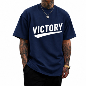 T-shirt Homme Oversize Beige Taupe avec Impression Graphique Personnalisée, Coton Lourd, Style Streetwear, Coupe Ample, T-shirt Décontracté Tendance - Product Image 4
