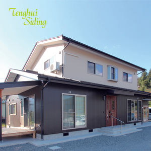 Panneaux muraux extérieurs modernes en métal léger sculpté, ignifuges et résistants à l'eau, pour villas et maisons - Product Image 2