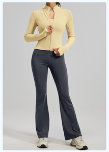 High Waist Tummy <b>Control</b> Shapewear Shorts Seamless Textured Solid Color Spandex Polyester Elastic Waist Yoga <b>Leggings</b> - Product Image 3