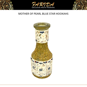 Cachimbas Egipcias de Acero Inoxidable con Decoración de Estrella Azul de Nácar, Diseño Elegante, Precio Competitivo, la Mejor Calidad, Gran Venta - Product Image 4
