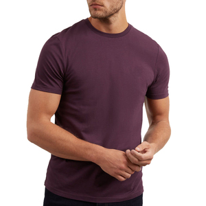 T-shirts pour hommes en coton tricoté 100 % personnalisés, grande taille, avec épaules tombantes, respirants et anti-boulochage – Qualité supérieure, vente chaude OEM - Product Image 3