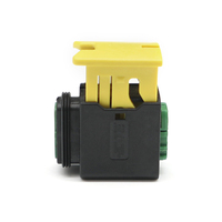 Connecteur EV Jinhang2p-NCL robuste en laiton de 2,8 mm, étanche IP67, prise femelle 12 V pour véhicule électrique, terminal 2 broches avec joint