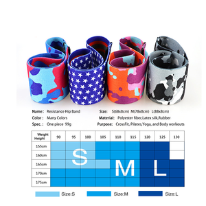 Bandes de Résistance Réutilisables en Tissu Antidérapantes pour Fessiers, Idéales pour Squats, Entraînement des Jambes, Fitness, Gym et Exercices à Domicile - Product Image 2
