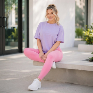 Women <b>Leggings</b> Seamless HigOrganic Women's High Waist <b>Thick</b> <b>Leggings</b> Yoga Pants Oversize for Jogging Office - Product Image 6