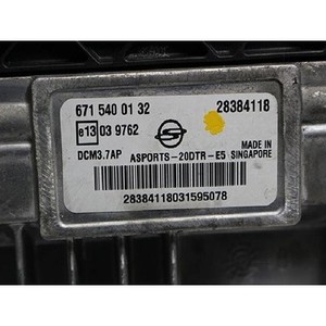 Korando Sports - Unités de commande électroniques et modules informatiques d'occasion 6715400132 - Product Image 6