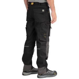 RICSA INTERNATIONAL Men's High Visibility Reflective CE Certified Polyester Safety <b>Cargo</b> <b>Work</b> <b>Pants</b> Needle Detection Heat - Product Image 2