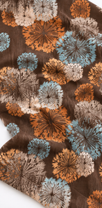 Tissu en lin et coton imprimé, textile floral, style damassé, matériau de rembourrage pour la décoration intérieure - Product Image 5