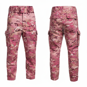 Pantalones Cargo de Camuflaje Personalizados, Impermeables, para Entrenamiento, con Múltiples Bolsillos, Ropa de Trabajo para Exteriores, Ligeros y Duraderos - Product Image 2