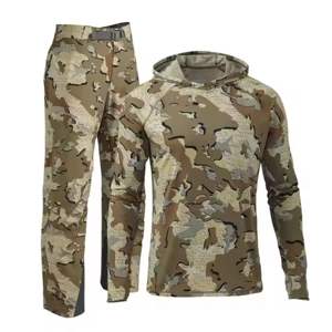 Ensemble de vêtements de travail pour hommes, camouflage, polyester, haute visibilité, respirant, certifié CE, séchage rapide, sweat-shirt et pantalon, pour l'extérieur - Product Image 5