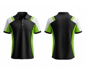 Custom Logo Polo Shirt Sublimation Printing Premium Quality Durable Stitching for Men Women Youth Quick-Dry Dry-Fit Active Polo - Product Image 2