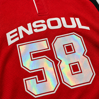 Maillot de football personnalisé à col, T-shirts d'entraînement en mesh à manches courtes imprimés pour hommes, Fabricant de vêtements OEM