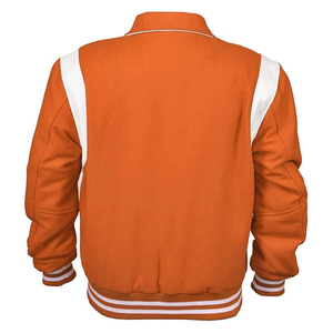 Chaqueta Varsity para Hombre, Cuello Camisero, Mezcla de Lana, Verano, Casual, Logotipo Frontal, Impermeable, Transpirable, Gran Venta - Product Image 2