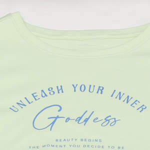 Camisetas Cortas de Verano para Mujer al por Mayor, Estilo Veraniego, Manga Corta, Ecológicas, a Cuadros, 100% Algodón, Camisetas de Moda - Product Image 6