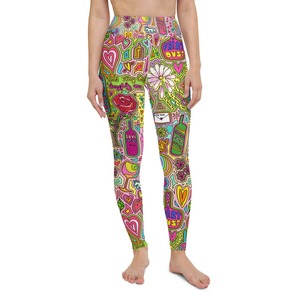 Leggings sans couture personnalisés pour femmes, super doux, respirants, haute élasticité, en spandex, pour la gym et le yoga - Product Image 2